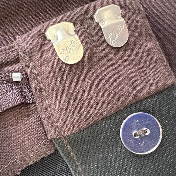 VTG Elite Women's Brown Trouser Pants - Picture 6 of 7